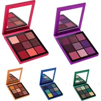 2019 New 9 Colors Eyeshadow Palette Topaz Ruby Amethyst Sapphire EMERA1928