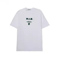 Camiseta de diseño para hombres Patrones de estilo de camiseta para mujeres Bordado con letras Tops Camiseta de manga corta Camisa informal Unisex Tamaño asiático M-XXXL W77