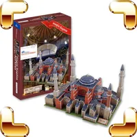 Новый год подарок Hagia Sophia Church 3D Puzzle Paper Build Buck Bozz