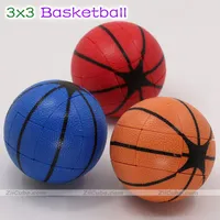 Fanxin Puzzle 3x3 Magic Cube Ball Basketball Plastic Toys Game spersonalizowany koszykówka prezent edukacyjny mądrość puzzle245t