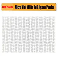Rompecabezas de rompecabezas 1000 piezas para adultos Micro Blank All White Hell Puzzle Juguete para adultos 16 54 11 69 Inch172p