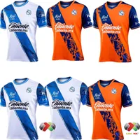 2022 2023 Puebla FC Soccer Jerseys 22 23 Liga MX Home White Away Orange Football Shirts Uniforme Camiseta de Futbol Kit