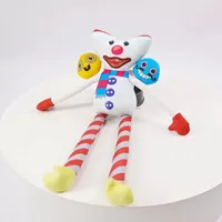 6pcs Snowman Clown Poppy Playtime Plush Toy Gevulde Huggy Wuggy Plushie Soft Scary Game Figuur