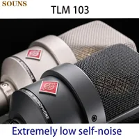 Mikrofone TLM103 Mikrofonkondensador -Professional -Mikrofon hochwertiges Studio -Mikrofon gro￟es Membran Cardioid TLM mit Logomikrophonen