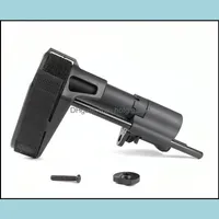 Akcesoria taktyczne Wysokiej jakości pistolet Brace Butstock dla Motglock01 DH4DH