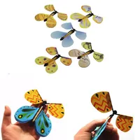 Propiedades de magia creativa Butterfly Flying Butterfly Cambio con manos vac￭as DOM Tricks 500pcs269z