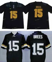 Jersey Boilermakers Purdue Drew Brees Football Jerseys Cheap #15 Drew Brees Home Back Univers