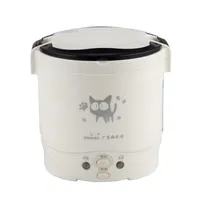 NOVO 1L Electric Mini Multicookers Rice Portable Cooker Usado na casa 220V ou carro de 12V 24V Multicookings C19041901173G