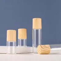 300pcs 1 2 3 5ml Roll On Bottle Thick Clear Glass Perfume Bottle Refillable Empty Roller Essential Oils Vials