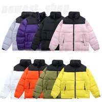Designer Luxury Men's Thick Warm Jacket Coat Outwear Classic 1996 Style Snow Patchwork Color Baseball Streetwear Black White