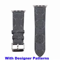 Mode LDESIGNER RED-BIG L Flower lederen horlogebandbanden voor Iwatch Band Designer Smart Strap D Home 41mm 42 mm 38 mm 40 mm 44 mm 4290p