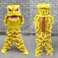 Halloween Lion Dance Mascot Costume Top Kwaliteit Cartoon pluche anime thema personage kerst carnaval volwassenen verjaardagsfeestje fancy outfit