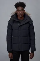 Parkas ceketler ceketler erkek tasarımcıları parkas homme açık kış jassen dış giyim büyük kürk kapşonlu fourrure manteau hiver parka doudoune