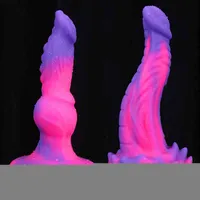 Секс -игрушки вибратор массажер Женский силиконовый дилдо мощный всасывающий чашка простата большая густая точка дракона анальная игрушка