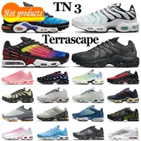 2023 Sandals terrascape plus tn 3 running shoes women mens tns sneakers triple black Hyper Blue Fury Jade Sunset Gradient Atlanta outdoor sports trainers