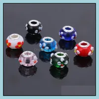 Metals Bead Acrylic European Charms Beads Loose Fit Bracelet Bangle Jewelry Finding Drop Delivery 2021 Sport1 Dhno8