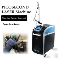 2022 Professionelle Zynosure Picosekunden -Lasermaschine 755nm Fokus Objektiv Array Pico Lazer Tattoo Entfernung Speckle Spot Pigmentierungsbehandlungsmaschinen
