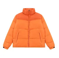 Heren Down Parka Outwar Jacket Borduurwerkpaar Street Warm eenvoudige wintermode Outdoor Cotton Peded Coat