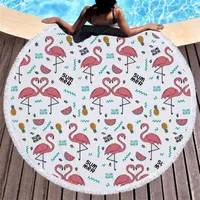 Flamingo Microfibre entièrement serviette de plage Mandala Mandala Big Beach Towels Blanke233p