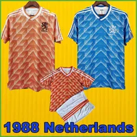 1988 Holland Hollanda Retro Futbol Gömlek Futbol Jersey Klasik Versiyon Erkek Çocuk Kiti Gullit 10 Van Basten 12 Vintage Tops Jersey Sports Outdoors 2180 Jersey