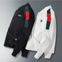 Jackets masculinas de la marca europea y estadounidense de la marca de moda original de la marca masculina hombres del uniforme de béisbol de la chaqueta casual