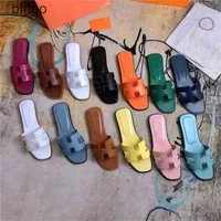 디자이너 Herme 슬리퍼 Oran Women H High Slipper Off Quality Wholesale Sandals Flipflops 신발 Slipp 8tvt