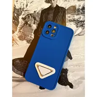 Klein Blue Phone Cases Luxury Designer Cellphone Case Fro Iphone 11 12 13 Pro Max 12promax Xamax 12 Mini Smooth Protect Shell Phone Cover