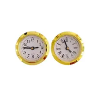 5pcs 50 мм круглые часовые вставки встроенные - в римских и арбических цифрах для приспособленного ремонтного стола Кварцевые часы комплекты207x