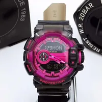 Sport Lisure Man's Męski zegarek kwarcowy LED Man Digital Double Display Watch Watch Pełna funkcja Wysoka jakość
