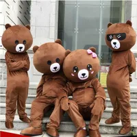 Nallebjörn maskot kostym kostym vuxen cosplay halloween rolig fest klänning kläder kläder reklam carnival xmas påsk Q1106310L