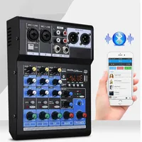Profesjonalny mikser audio do przesyłania strumieniowej 4 -kanałowej cyfrowej konsoli miksowania DSP Wzmacniacz stereo DJ Studio Sound Board262p