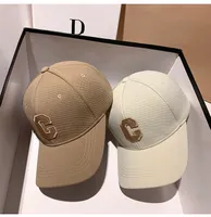 Tasarımcı Beyzbol Şapkası Lüks Mektup Beyzbol Kapağı Moda Çift Pik Şapkalar Unsex Sunhats Ayarlanabilir Kapaklar Nakış Snapbacks
