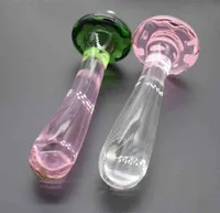 Sex Toy Massager Vibrator Massage High-grade Crystal Glass Dildo Penis Beads Anal Plug Butt Toys for Man Woman Couples Vaginal and Stimulation