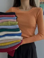 Swetery kobiet 2022-nadchodzące jesienne zimowe topy o szyku pullovers starter koszul