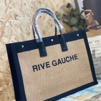 Fashion Handbags Fashion Rive Gauche Shopping Sacs Tote Sacs LECTURE LETTRE MAIN UNISE