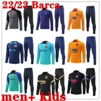 Barcellona Soccer Allenamento Stupia Ansu Fati Camisetas de Football 22/23 Lewandowski Men and Kids Silca Barca Set Ferran Adama Auba Pedri Gavi