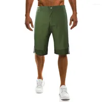 Shorts maschile Coldker Summer Lunghezza Short Short Male Solid Color Beach Cloda da uomo Plus size