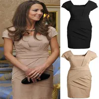 Nowa moda mody kobiet seksowna bandon bandage sukienka Kate Middleton celebrytka sukienki lady ol biuro rozmiar s-l285t