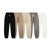 Męskie spodnie jesienne joggery damskie długie bawełniane luksusowe dresowe jogging odblaskowe swobodne spodnie button brespants ess