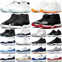 Jumpman 11 Chaussures 11s hommes femmes 25e anniversaire de l'égard Espace Pâques Concord Midnight Navy Jubilee Cool Grey Sneakers Taille 13