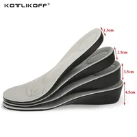 Shoe Parts Accessories Invisible Height Increase Insole Unisex 1.5-4.5cm en Heel Insert grow taller Pad Lift Taller 220826