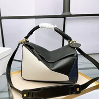 Loewss Puzzle Handbag Bag Bag Women Onder Luxury Fashion Fashional Leather Leather Diagonal Cross Facs Woman Woman Rigment