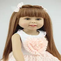 American Girl Doll Princess Doll 18 pollici 45 cm di plastica morbida Bambola giocattoli da gioco per bambini233W