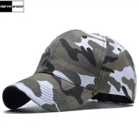 Snow Camo Baseball Cap Men Captical Camouflage Snapback Hat for Men Alta qualidade Masculino Masculino Dad Hat Trucker284m
