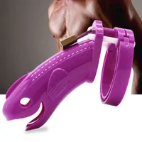 Секс -игрушка массажер вибратор массаж 2021 FRRK SM для взрослых веселых пластиковых форм пластикового кита дизайн целомудрити