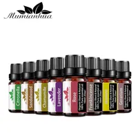 Plant essential oil Delivery 8Pcs 10ML Pure Essential Oils Set Natural Aromatherapy Fragrances Kit Aroma Spa262q
