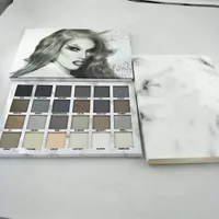 Nyaste femstj￤rniga kremerade ￶gonskugga palett makeup 24 f￤rg skimmer matt h￶g kvalitet 218z