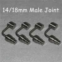 Domeless GR2 4 in1 ti banger nagels Tools titanium nagel 14 mm mannelijk gewricht gr2titanium bangers283k
