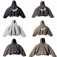 Herren Hoodies Sweatshirts Designerin Kanyes Classic Wests Luxus Hoodie Drei Party Joint Name Frieden Dove Printed Mens und Damen Yzys Pullover Pullover Pullover Kapuze 6 Farbe