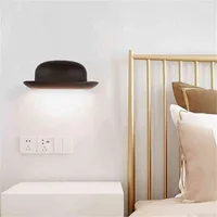 Outdoor Wall Lamps ORY LED Outdoor Wall Light Waterproof Sconces Hat Creative Decorative Indoor Wall Lamp For Porch Aisle Bedroom Living Room T220827